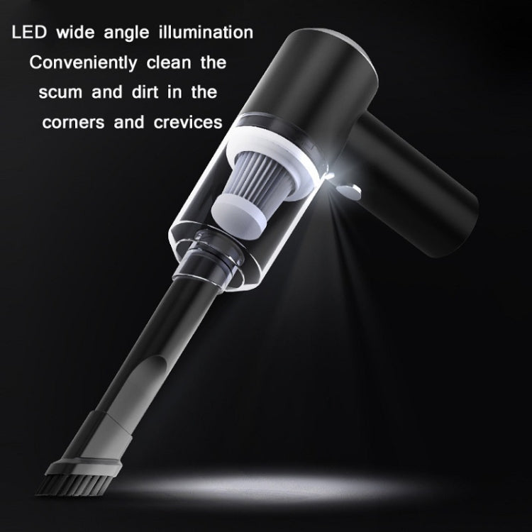 Car Dry And Wet Wireless Handheld Vacuum Cleaner(Black)