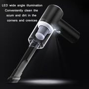 Car Dry And Wet Wireless Handheld Vacuum Cleaner(Black)