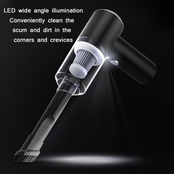 Car Dry And Wet Wireless Handheld Vacuum Cleaner(Black)