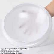 LED Sound Light Control Ceiling Lamp Round Corridor Intelligent Sensor Lamp, Power source: 12W 270mm(White)