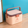 Household Plastic Small Medicine Box Portable Medicine Storage Box, Size: 27.7 x 20.4 x 19.4cm(Pink) - free shipping - PMC TechLife - Order now!