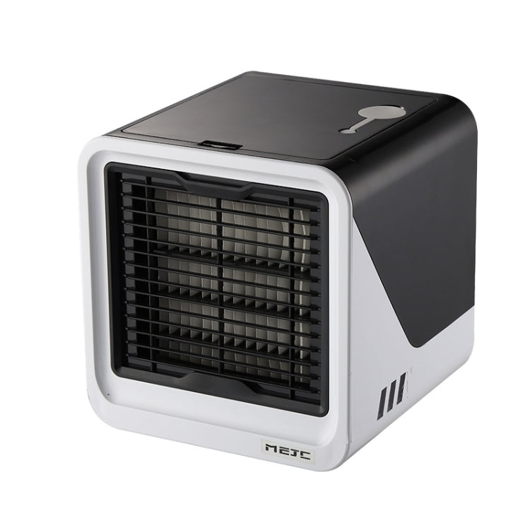 MG -191 Mini Air Cooler Home Dormitory Office Air Conditioning Fan Portable Small Desktop USB Fan(Classic Black)