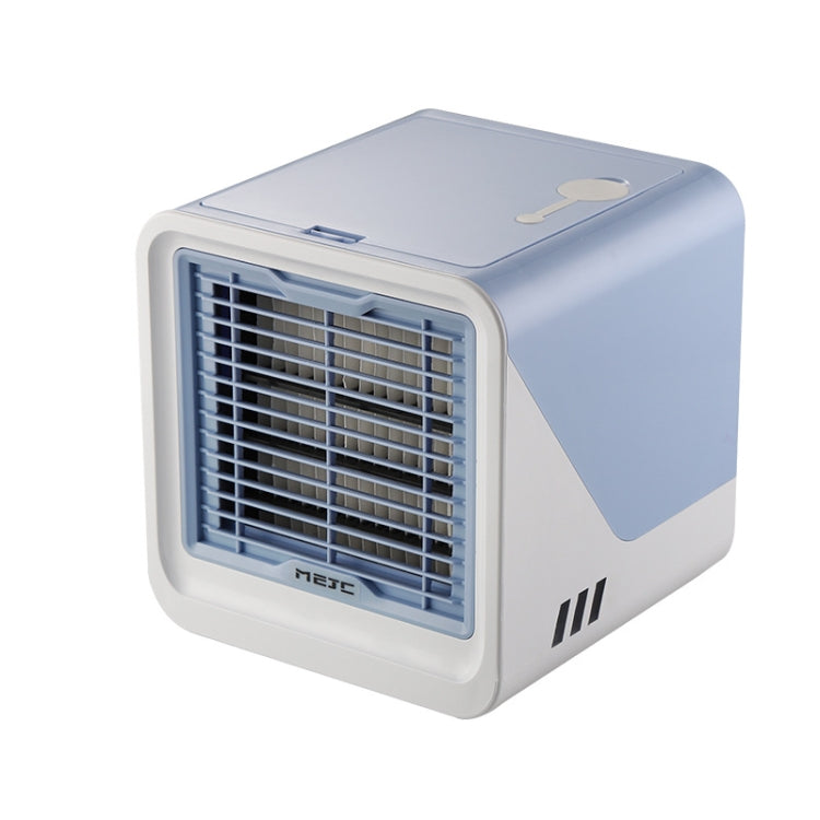 MG -191 Mini Air Cooler Home Dormitory Office Air Conditioning Fan Portable Small Desktop USB Fan(Sky Blue)