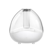 K11 1500ml Transparent Humidifier Household Mute Small Air Purifier Large-Capacity Ultrasonic Humidifier, CN Plug(White)