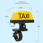 Motorcycle Modified Personality Taxi Motor Light Electric Car Helmet Decorative Warning Light, Specification: Strobe(Yellow)