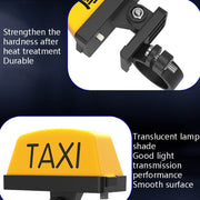 Motorcycle Modified Personality Taxi Motor Light Electric Car Helmet Decorative Warning Light, Specification: Strobe(Yellow)