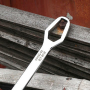 Multi-Function Plum Wrench Open Adjustment Double-Headed Self-Tightening Wrench(Black)