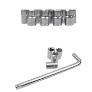 10 PCS / Set CY-0117 Sleeve Combination Tool Set Ratchet Repair Emergency Tricycle Auto Repair Multi-Function Set