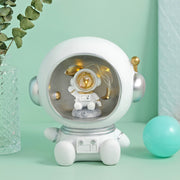 Astronaut Star Lights Ornaments Home Resin Night Light(Daylight Helmet)