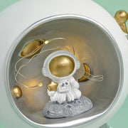Astronaut Star Lights Ornaments Home Resin Night Light(Daylight Helmet)