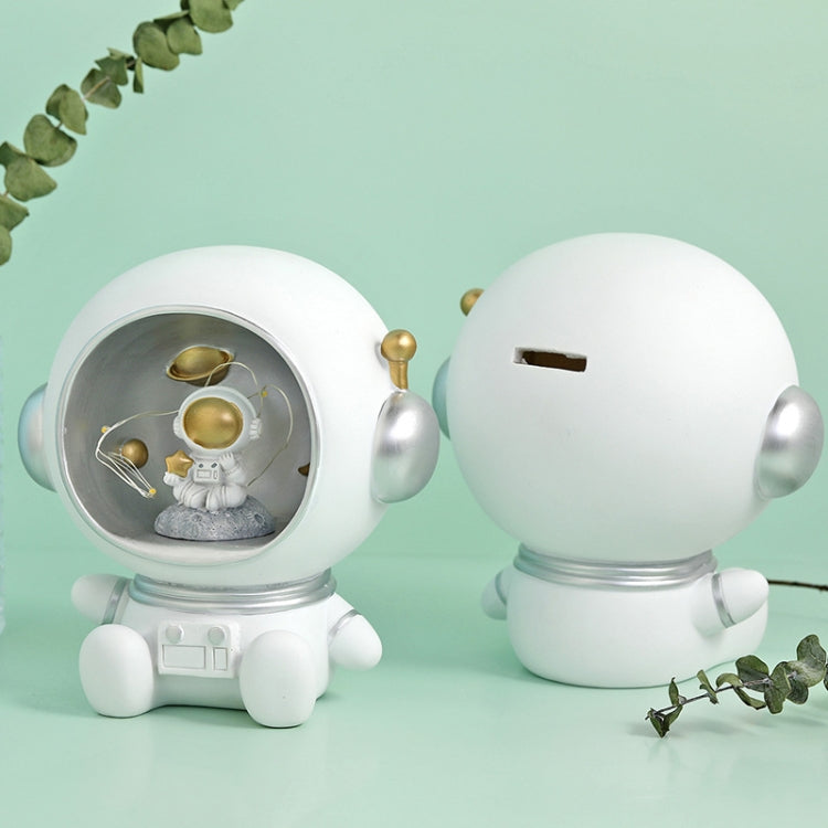 Astronaut Star Lights Ornaments Home Resin Night Light(Daylight Helmet)