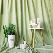 4 x 2.4m Photo Background Cloth Increased Widened Photography Cloth Live Broadcast Solid Color Cloth(Green)
