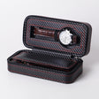 PU Leather Full Carbon Fiber Zipper Watch Bag Watch Storage Display Box, Style: 02 Watch Position - free shipping - PMc TechLife - Order now!