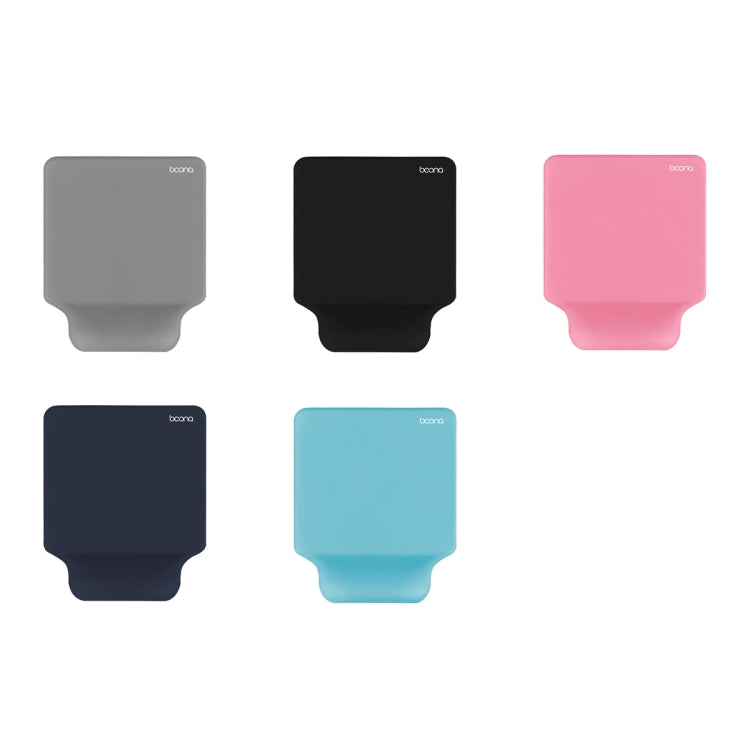 Baona Wrist Mouse Pad Memory Cotton Mouse Pad(Black)