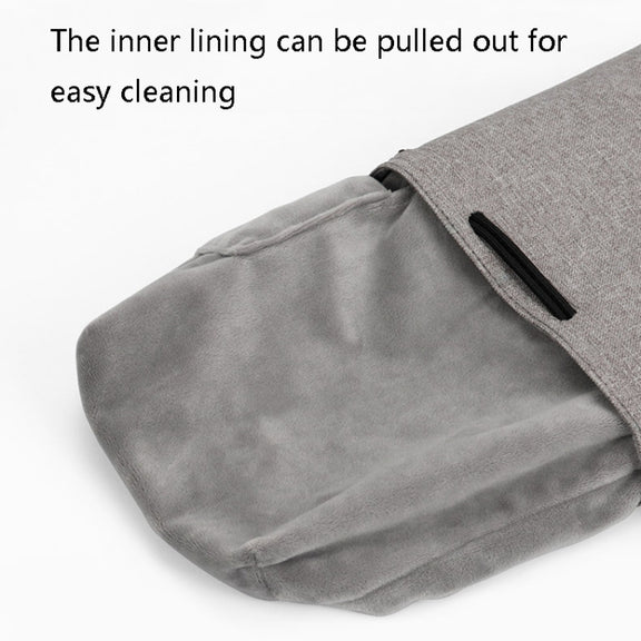 Baona Water-resistant Micro SLR Camera Bag Protective Cover Drawstring Pouch Bag, Color: Large Gray