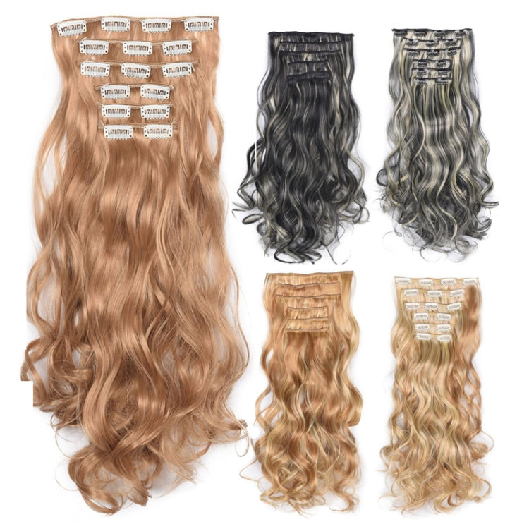6 in 1 Wig Piece Long Curly Hair Wig Extension Piece(7.4H27)