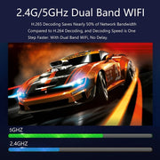 C39A 4K 2.4G + 5G  WiFi Wireless Display Dongle Receiver HDTV Stick For Mac IOS Laptop And Android Smartphone
