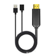 L3B Type-C USB To HDMI-Compatible  Audio Transfer Three-In-One HD Cable TV Screen Connector(Black) - Wireless Display Dongle by PMC TechLife | Online Shopping South Africa | PMC TechLife | Buy Now Pay Later Mobicred