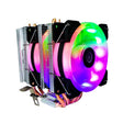 COOL STORM CT-4U-9cm Heat Pipe Dual-Tower CPU Radiator Copper Pipe 9 Cm Fan For Intel/AMD Platform Specification： Aurora Double Fan 3 Line - free shipping - PMC TechLife - Order now!