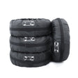 4 in 1 Waterproof Dustproof Sunscreen Car Tire Spare Tire Cover, Size:S (Black) - Aluminum Film PEVA by PMC TechLife | Online Shopping South Africa | PMC TechLife | Buy Now Pay Later Mobicred