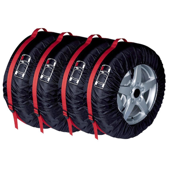 4 in 1 Water-resistant Dustproof Sunscreen Car Tire Spare Tire Cover, Size:S
