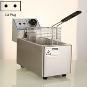 4L Electrician Fryer Home Desktop Single Cylinder Small Electric Fryer, EU Plug