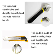 12 In 1 Car Home Dual-Use Hardware Combination Tool Set, Style: Hardcover 8012-1