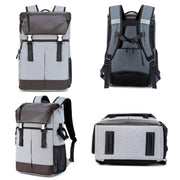 C3081 Camera  Computer Shoulder Digital Camera Bag Large Capacity Photography Backpack(Dark Gray)