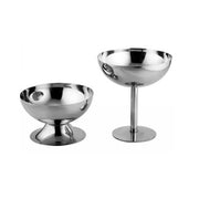 Stainless Steel Ice Cream Cup Ice Cream Goblet Bar Wine Glass, Specification��� A Short