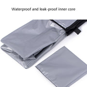 With Cover Car Trash Can Foldable Car Chair Back Trash Can Water-resistant Box, Size: 20 x 20 x 30cm(Black)