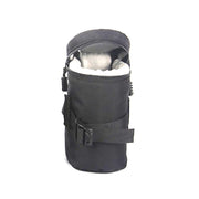 5603 Wear-Resistant Water-resistant And Shockproof SLR Camera Lens Bag, Size: L(Black)