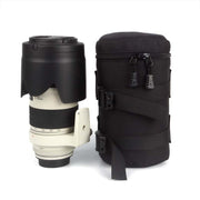 5603 Wear-Resistant Water-resistant And Shockproof SLR Camera Lens Bag, Size: L(Black)