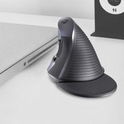 DELUX M618 6-Keys Vertical Handheld Mouse Ergonomic Wired Mouse, Cable Length: 1.5m(Black)