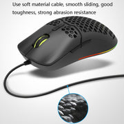 DELUX M700BU 7 Keys Wired Games Mouse Desktop Wired Mouse, Style: 3325 (Support 10000DPI)