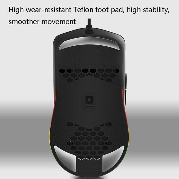 DELUX M700BU 7 Keys Wired Games Mouse Desktop Wired Mouse, Style: 3325 (Support 10000DPI)