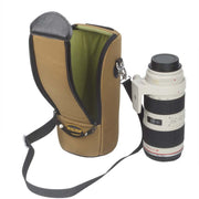 DULUDA 302 Breathable Water-resistant And Shockproof Telephoto Camera Lens Bag(Khaki)