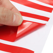 Car Hood Stickers Modified Racing Striped Ethylene Body Sticker(Black)