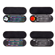 Nail Art Tool Set Smoke Cream Spoon Stainless Steel Steel Push Smoke Oil Spoon, Specification: 6 In 1 Silver
