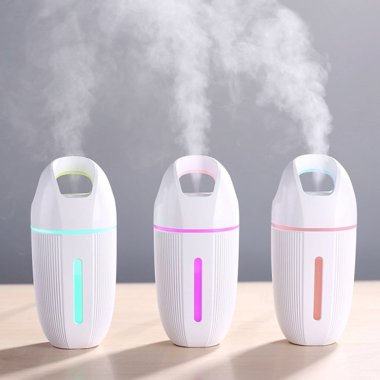 BD-MD1 Car Home USB Plug-In Air Purifier Colorful Lighting Humidifier(Blue)