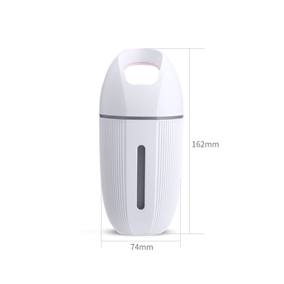 BD-MD1 Car Home USB Plug-In Air Purifier Colorful Lighting Humidifier(Blue)