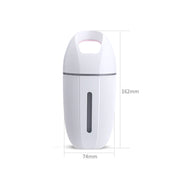 BD-MD1 Car Home USB Plug-In Air Purifier Colorful Lighting Humidifier(Pink)