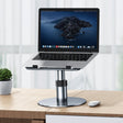 Oatsbasf 03597 Aluminum Alloy Notebook Heightening Bracket Notebook Computer Lifting Heat Dissipation Bracket Mobile Folding Table,Style: Elite Version-Gray - free shipping - PMC TechLife - Order now!