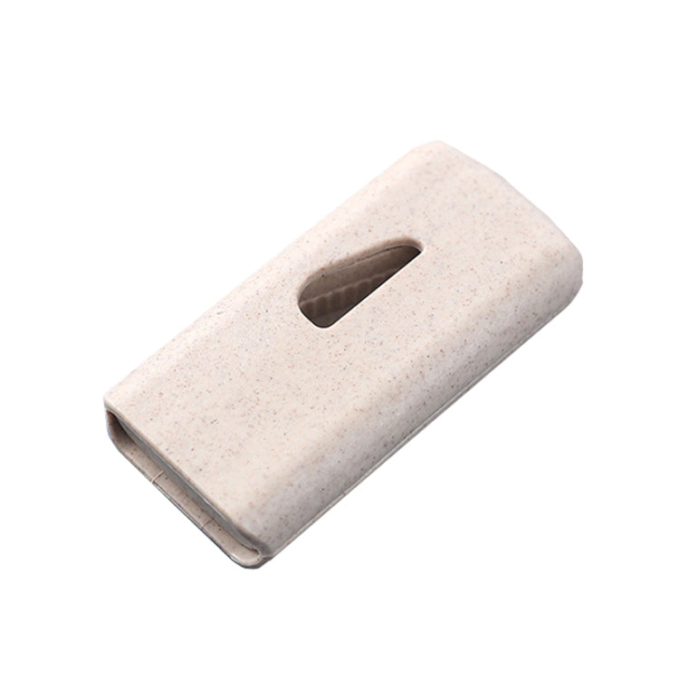 10 PCS JS010 Wheat Plastic Medicine Cutter Pill Divider(Beige)