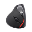 HH-111 5 Keys Wireless Vertical Charging Mouse Ergonomics Wrist Protective Mouse(Black) - Wireless Mice by PMC TechLife | Online Shopping South Africa | PMC TechLife | Buy Now Pay Later Mobicred