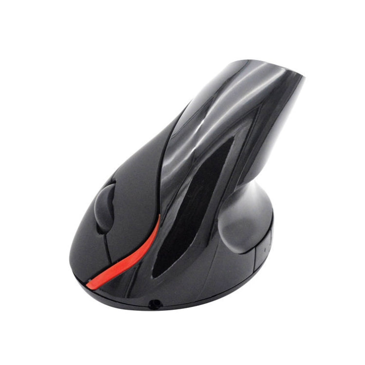 HH-111 5 Keys Wireless Vertical Charging Mouse Ergonomics Wrist Protective Mouse(Purple)