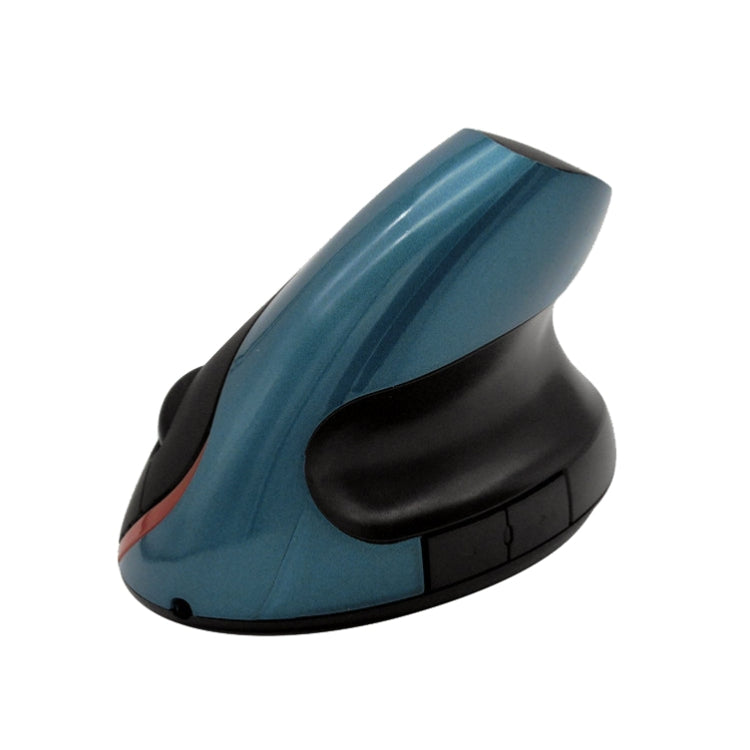HH-111 5 Keys Wireless Vertical Charging Mouse Ergonomics Wrist Protective Mouse(Purple)