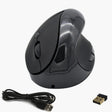 JSY-03 6 Keys Wireless Vertical Charging Mouse Ergonomic Vertical Optical Mouse(Black) - Wireless Mice by PMC TechLife | Online Shopping South Africa | PMC TechLife | Buy Now Pay Later Mobicred