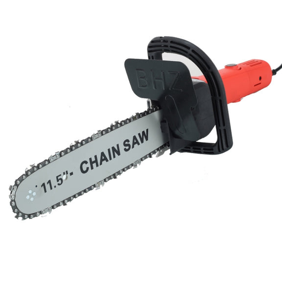 700 Angle Grinder Electric Chain Saw Polishing Machine Changed Electric Saw Small Household Cutting Machine, EU Plug(Red)