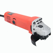 700 Angle Grinder Electric Chain Saw Polishing Machine Changed Electric Saw Small Household Cutting Machine, EU Plug(Red)