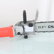 700 Angle Grinder Electric Chain Saw Polishing Machine Changed Electric Saw Small Household Cutting Machine, EU Plug(Red)